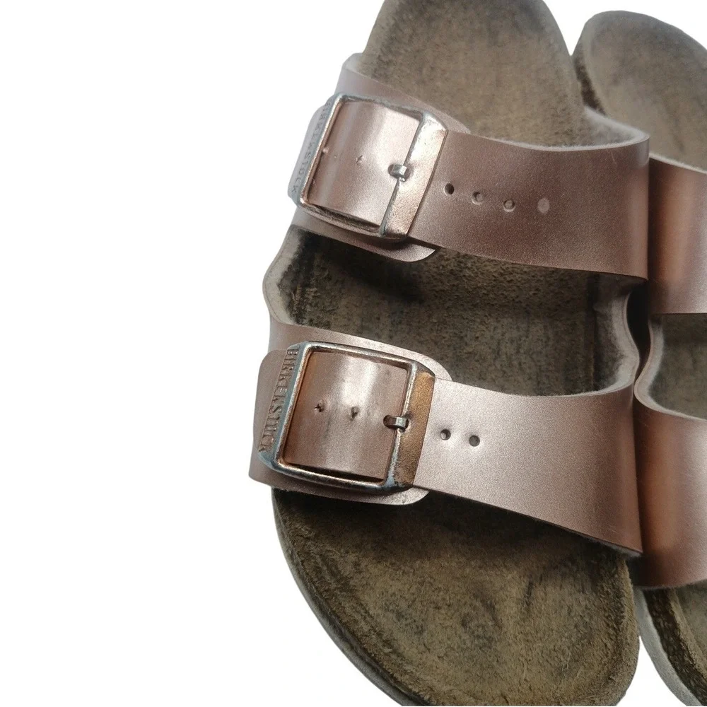 Birkenstock Arizona Sandals Rose Gold Kids EU 32 US 1-1.5